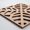 Ekena Millwork Small Garland Decorative Fretwork Wood Wall Panels, Alder, 11 3/8"W x 11 3/8"H x 3/8"T WALW12X12X0375GRDAL - alternate 2